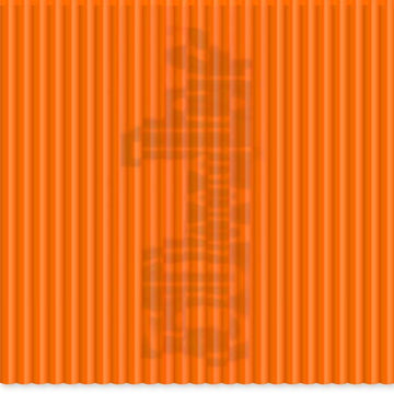 3Doodler Create PLA Plastic Clearly Clementine