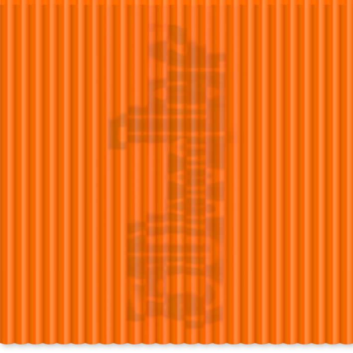 3Doodler Create PLA Plastic Clearly Clementine