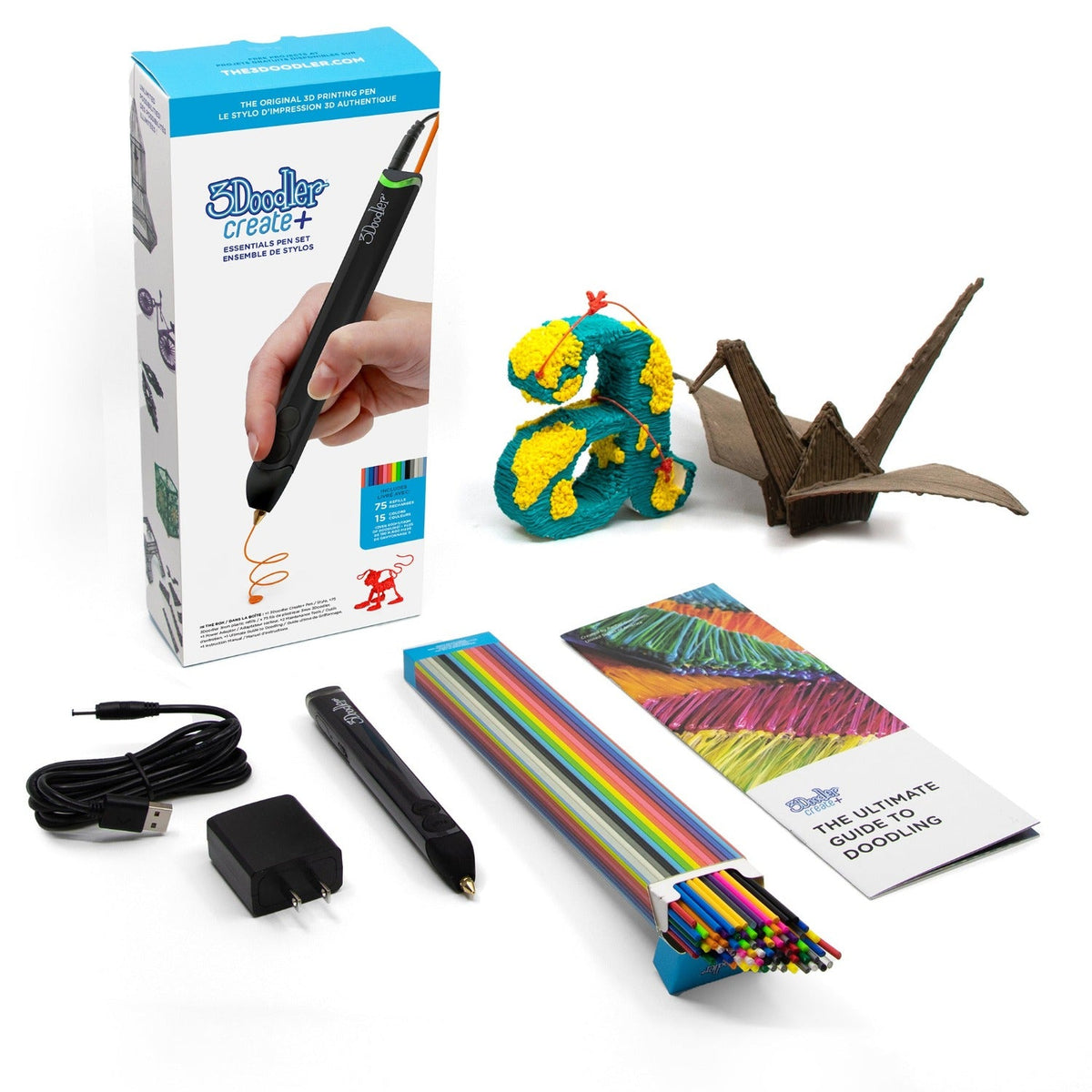 3Doodler Create+ Essentials 3D Printing Pen Set - Create Pens