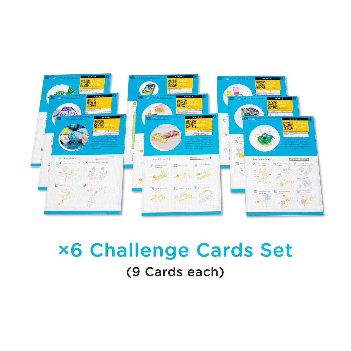 3Doodler EDU Create+ Learning Pack (6 Pens) - EDU Pens