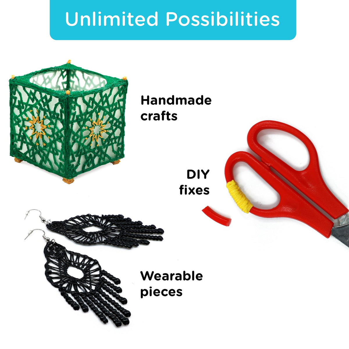 3Doodler Create+ Essentials 3D Printing Pen Set - Create Pens