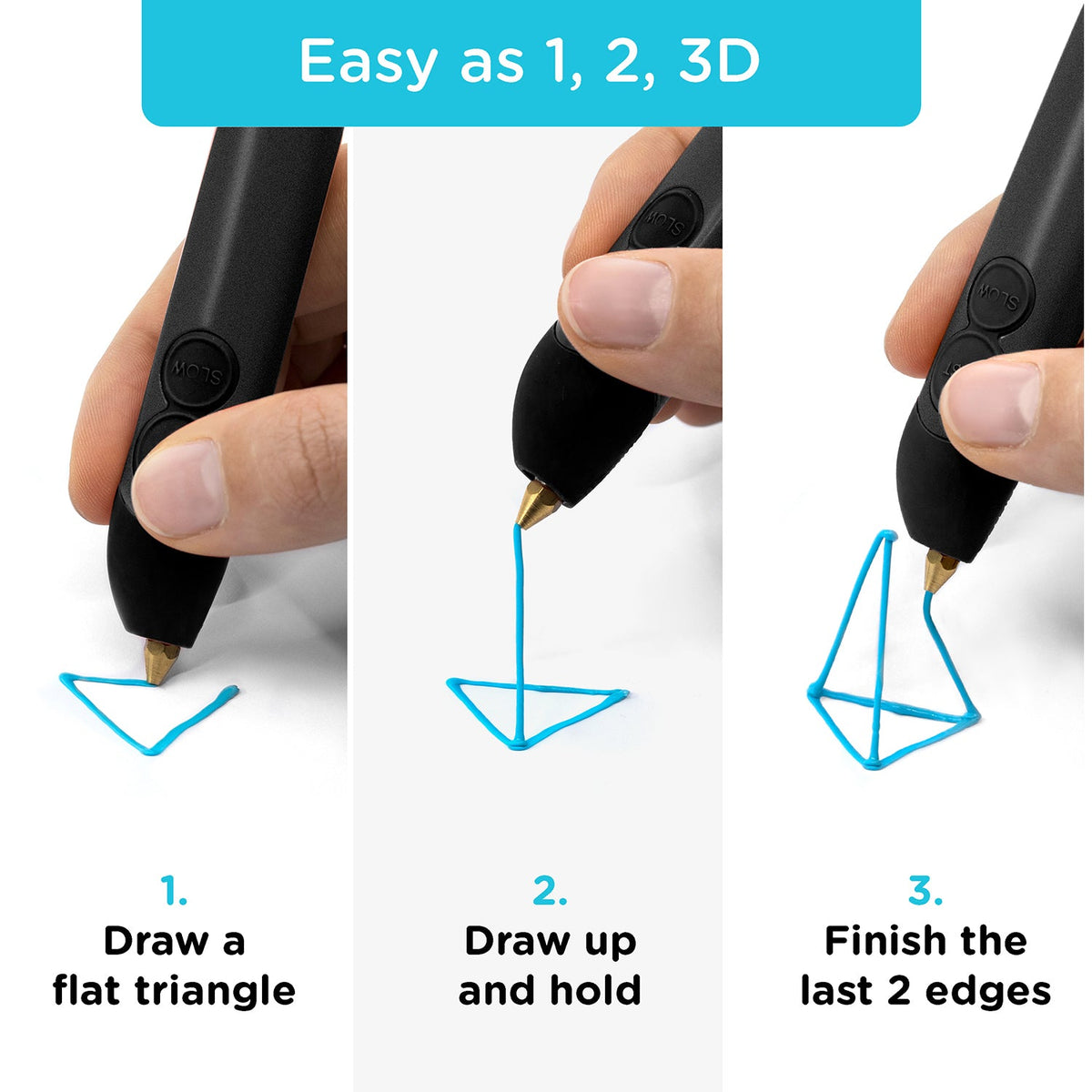 3Doodler Create+ Essentials 3D Printing Pen Set - Create Pens