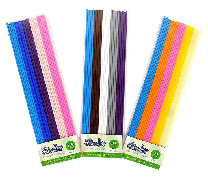 3Doodler Create PLA Plastic Collection Kit