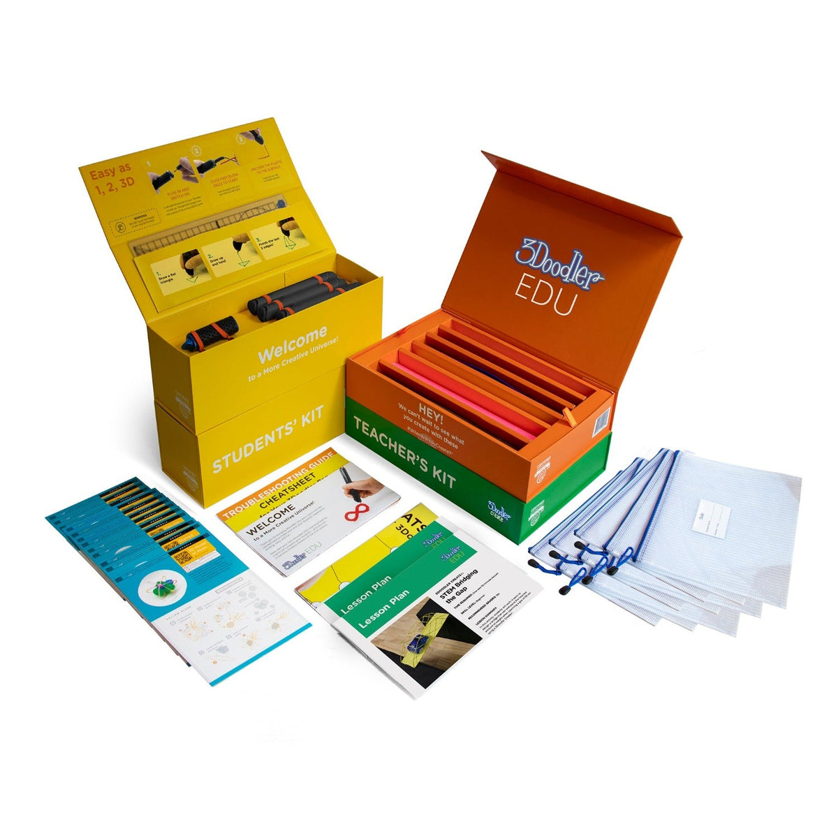 3Doodler EDU Create+ Learning Pack (6 Pens) - EDU Pens
